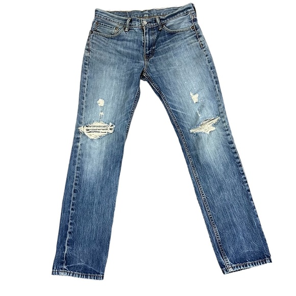 Levi's 511tm Distressed SLIM FIT LEVI'S® FLEX MEN'S JEANS 32x32 (discontinued) - Picture 1 of 12